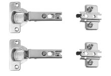 Gångjärn Självstängande 2-pack Habo